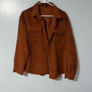 Jacket, good condition, tan brown,